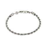 Minimalist | Silver Rope Chain | Bracelet