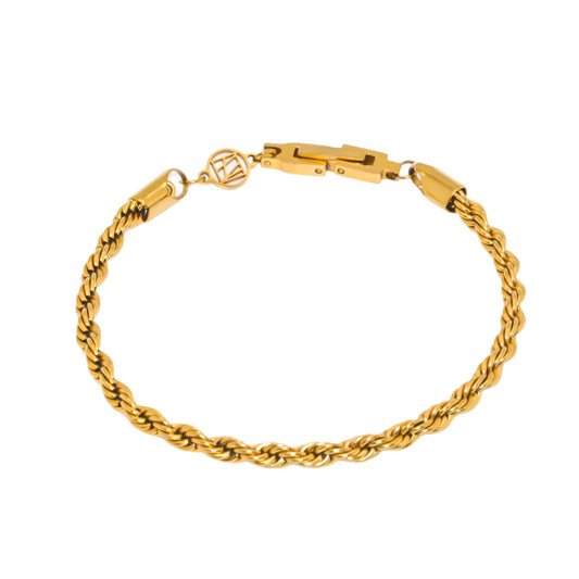 Minimalist | Gold Rope Chain | Bracelet